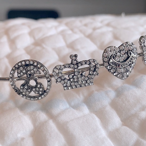 Vintage Juicy Couture Metal Headband - Picture 3 of 8